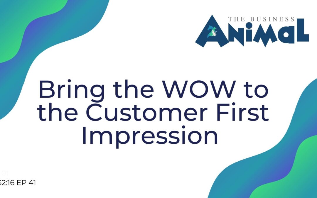 41: Bring the WOW to the Customer First Impression