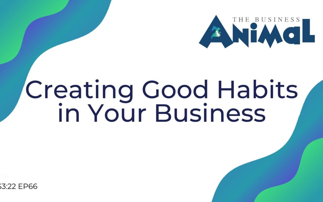 66: Creating Good Habits in Your Business